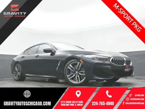 Black 2020 BMW 8 Series 840 for sale in Highland Park, IL