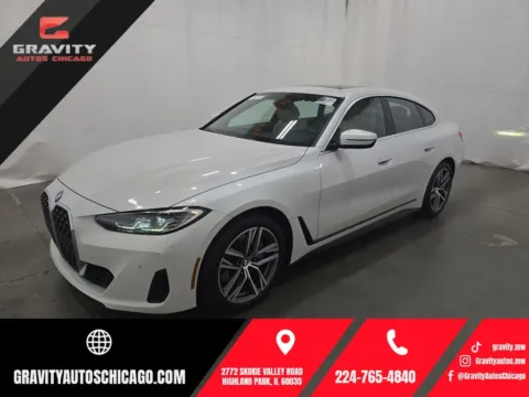 White 2023 BMW 4 Series 430i Gran Coupe for sale in Highland Park, IL
