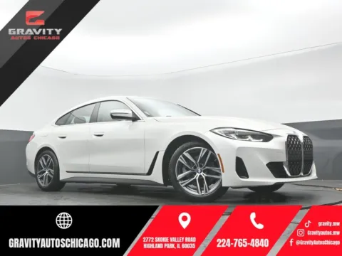White 2023 BMW 4 Series 430i Gran Coupe for sale in Highland Park, IL