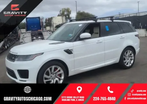 White 2021 Land Rover Range Rover Sport HSE Dynamic for sale in Highland Park, IL