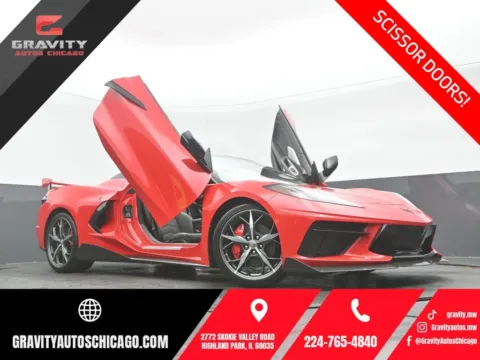 Red 2022 Chevrolet Corvette Stingray for sale in Highland Park, IL