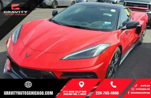 Red 2022 Chevrolet Corvette Stingray for sale in Highland Park, IL