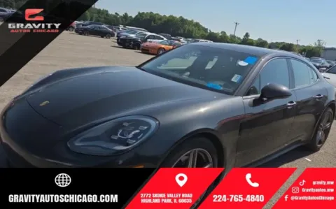 Gray 2018 Porsche Panamera 4 for sale in Highland Park, IL