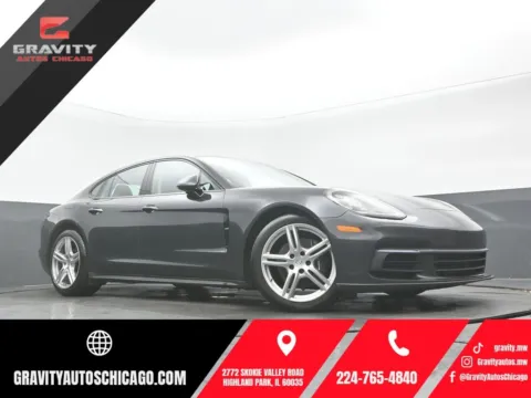 Gray 2018 Porsche Panamera 4 for sale in Highland Park, IL