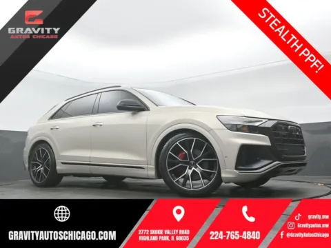 Beige 2023 Audi Q8 55 Premium Plus for sale in Highland Park, IL