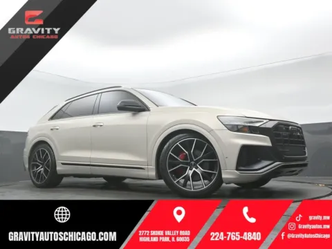 Beige 2023 Audi Q8 55 Premium Plus for sale in Highland Park, IL