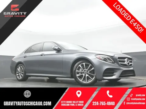 Gray 2020 Mercedes-Benz E-Class E 450 for sale in Highland Park, IL