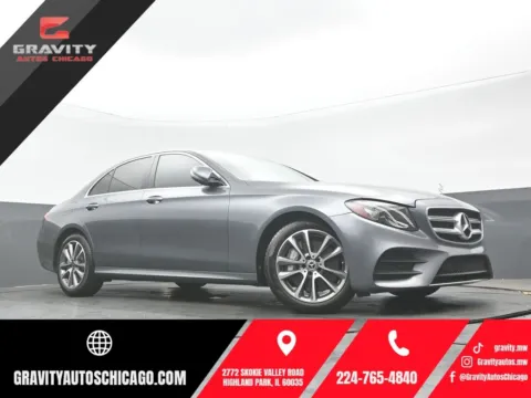 Gray 2020 Mercedes-Benz E-Class E 450 for sale in Highland Park, IL