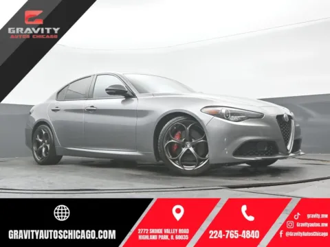 Gray 2019 Alfa Romeo Giulia for sale in Highland Park, IL