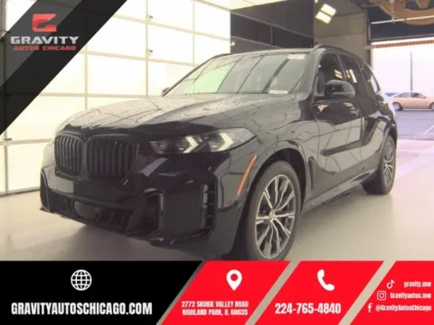 Black 2024 BMW X5 xDrive40i for sale in Highland Park, IL