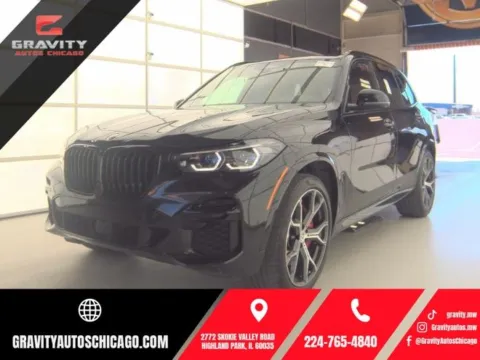 Black 2023 BMW X5 xDrive40i for sale in Highland Park, IL