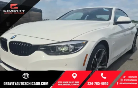 White 2019 BMW 4 Series 430i xDrive for sale in Highland Park, IL