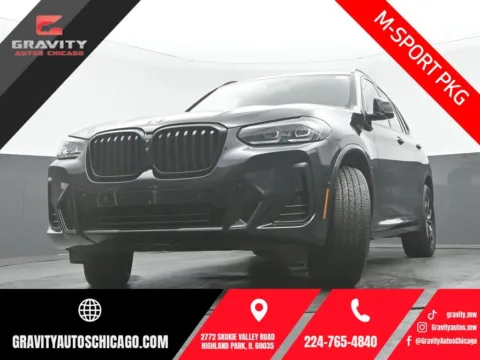 Black 2023 BMW X3 xDrive30i for sale in Highland Park, IL