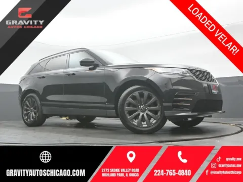Black 2018 Land Rover Range Rover Velar SE R-Dynamic for sale in Highland Park, IL