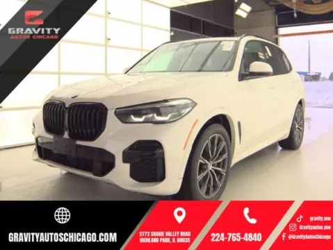 White 2023 BMW X5 xDrive40i for sale in Highland Park, IL