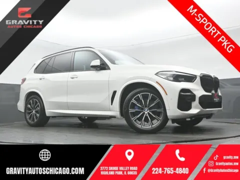 White 2023 BMW X5 xDrive40i for sale in Highland Park, IL