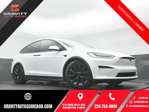 White 2023 Tesla Model X Standard Range for sale in Highland Park, IL