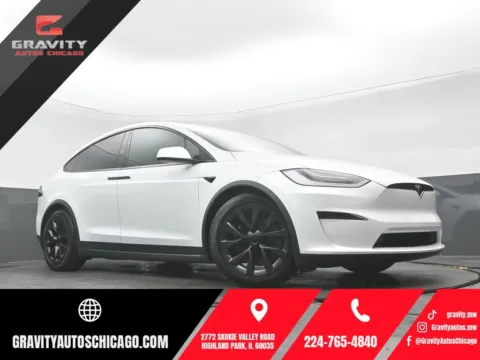 White 2023 Tesla Model X Standard Range for sale in Highland Park, IL
