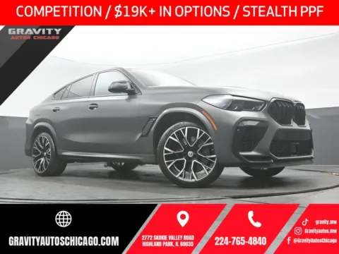 Gray 2023 BMW X6 M for sale in Highland Park, IL