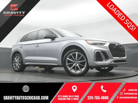 Silver 2022 Audi SQ5 Premium Plus for sale in Highland Park, IL