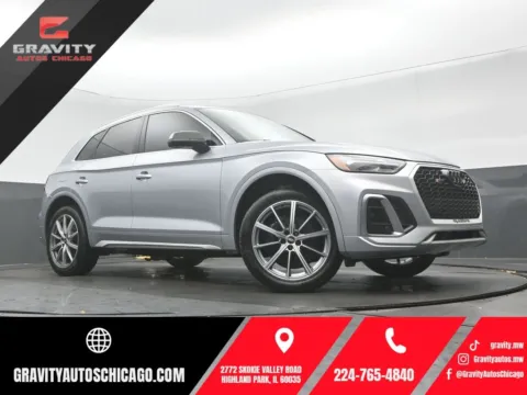 Silver 2022 Audi SQ5 Premium Plus for sale in Highland Park, IL