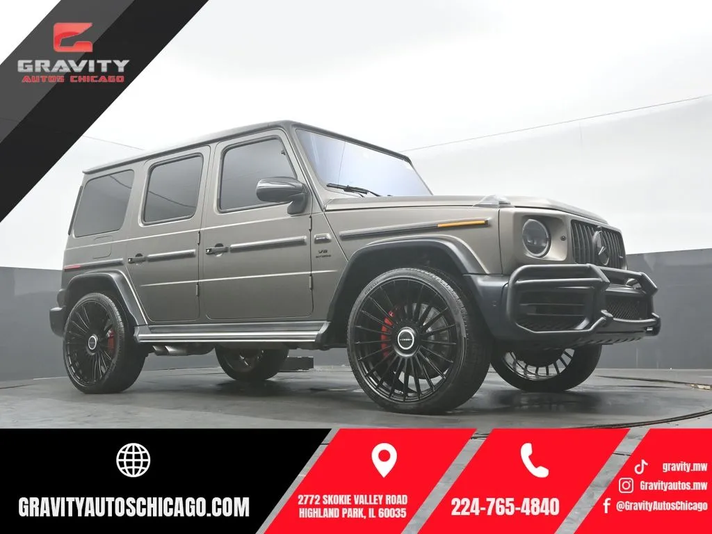 Gray 2023 Mercedes-Benz G-Class G 63 AMG for sale in Highland Park, IL