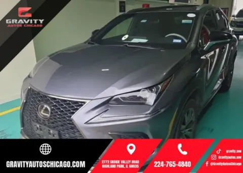 Gray 2021 Lexus NX 300 F Sport for sale in Highland Park, IL