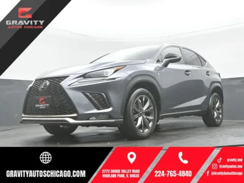 Gray 2021 Lexus NX 300 F Sport for sale in Highland Park, IL