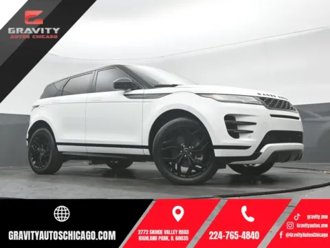 White 2023 Land Rover Range Rover Evoque Dynamic for sale in Highland Park, IL