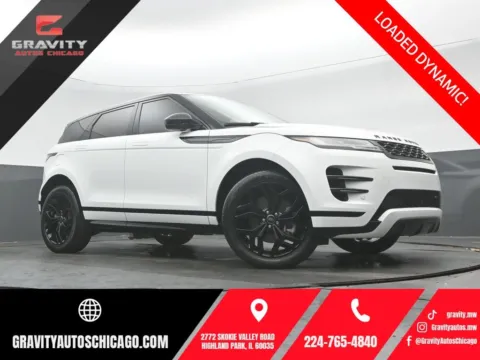 White 2023 Land Rover Range Rover Evoque Dynamic for sale in Highland Park, IL