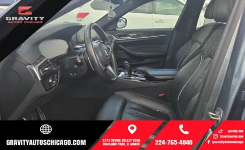 Gray 2020 BMW 5 Series M550i xDrive for sale in Highland Park, IL
