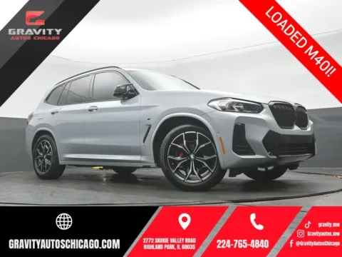 Gray 2022 BMW X3 M40i for sale in Highland Park, IL