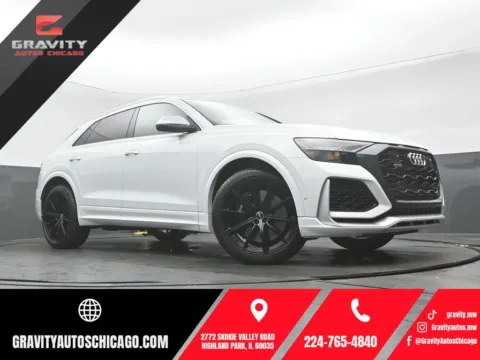 White 2021 Audi RS Q8 4.0T for sale in Highland Park, IL