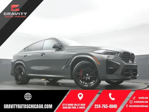 Gray 2025 BMW X6 M Competition for sale in Highland Park, IL