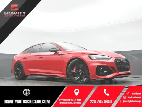 Red 2021 Audi RS 5 2.9T for sale in Highland Park, IL