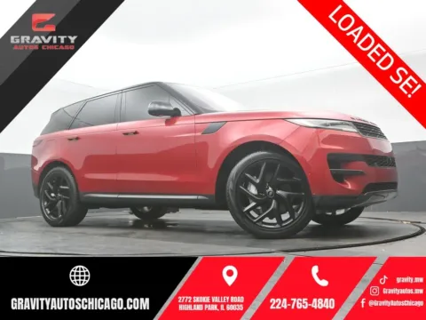 Red 2023 Land Rover Range Rover Sport SE for sale in Highland Park, IL