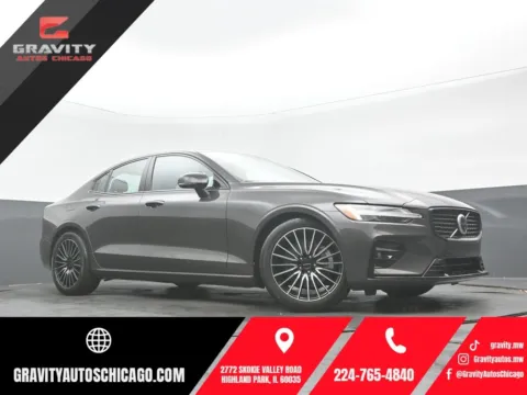 Gray 2024 Volvo S60 B5 Plus Dark Theme for sale in Highland Park, IL