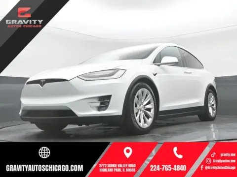 White 2017 Tesla Model X 75D for sale in Highland Park, IL