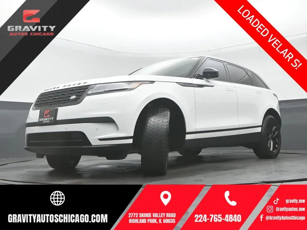 White 2024 Land Rover Range Rover Velar S for sale in Highland Park, IL