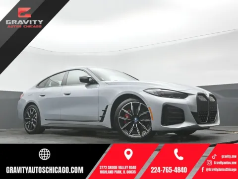 Gray 2023 BMW i4 M50 for sale in Highland Park, IL