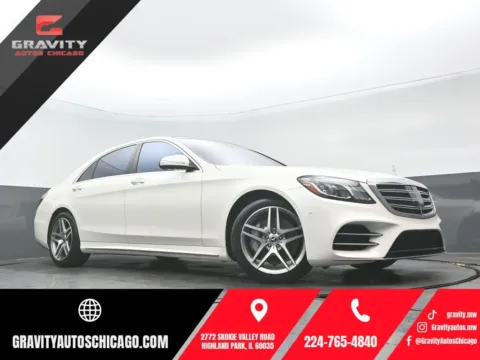 White 2018 Mercedes-Benz S-Class S 560 for sale in Highland Park, IL