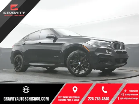 Black 2018 BMW X6 xDrive50i for sale in Highland Park, IL