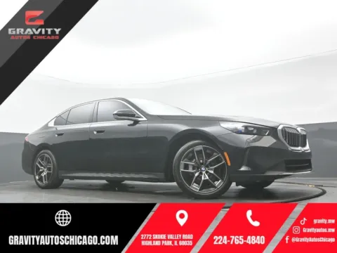 Black 2026 BMW 5 Series 530i xDrive for sale in Highland Park, IL