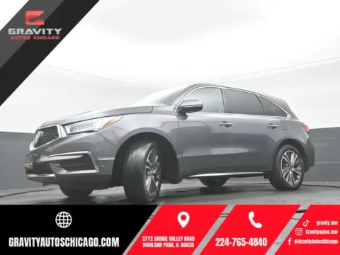 Black 2019 Acura MDX 3.5L Technology Package for sale in Highland Park, IL