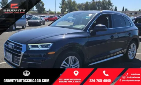 Blue 2019 Audi Q5 2.0T Premium Plus for sale in Highland Park, IL