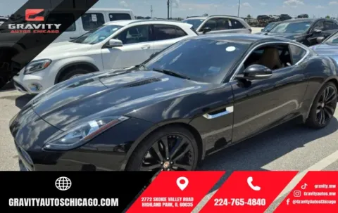 Black 2016 Jaguar F-TYPE S for sale in Highland Park, IL