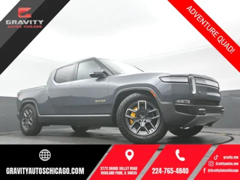 Gray 2024 Rivian R1T Adventure for sale in Highland Park, IL