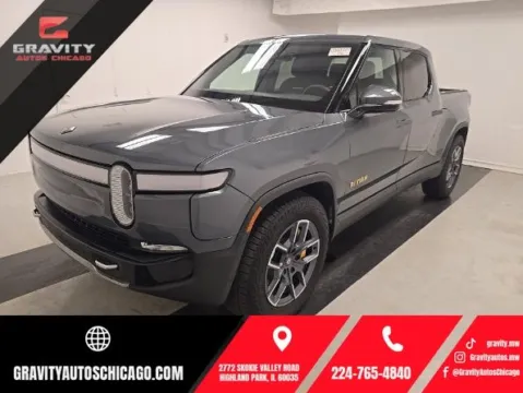 Gray 2024 Rivian R1T Adventure for sale in Highland Park, IL