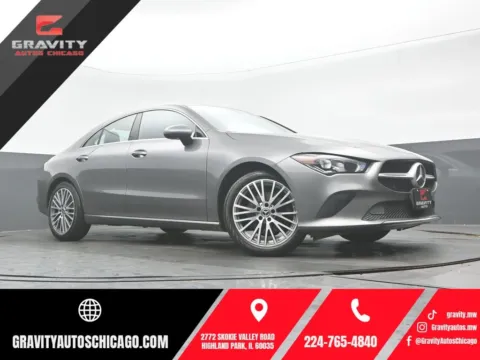 Gray 2020 Mercedes-Benz CLA 250 for sale in Highland Park, IL
