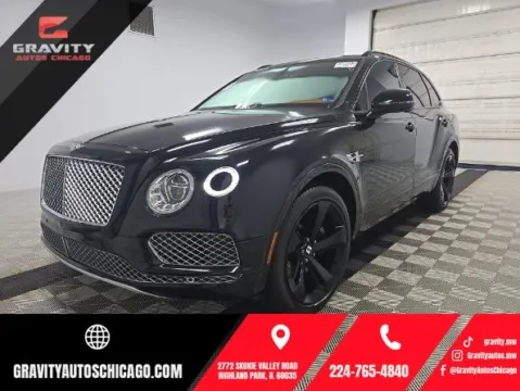 Black 2019 Bentley Bentayga V8 for sale in Highland Park, IL